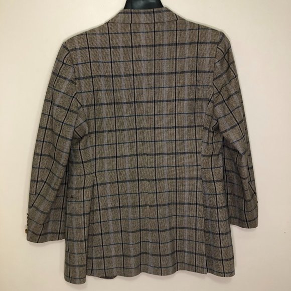 Pierre Cardin Plaid Blazer - Picture 2 of 4